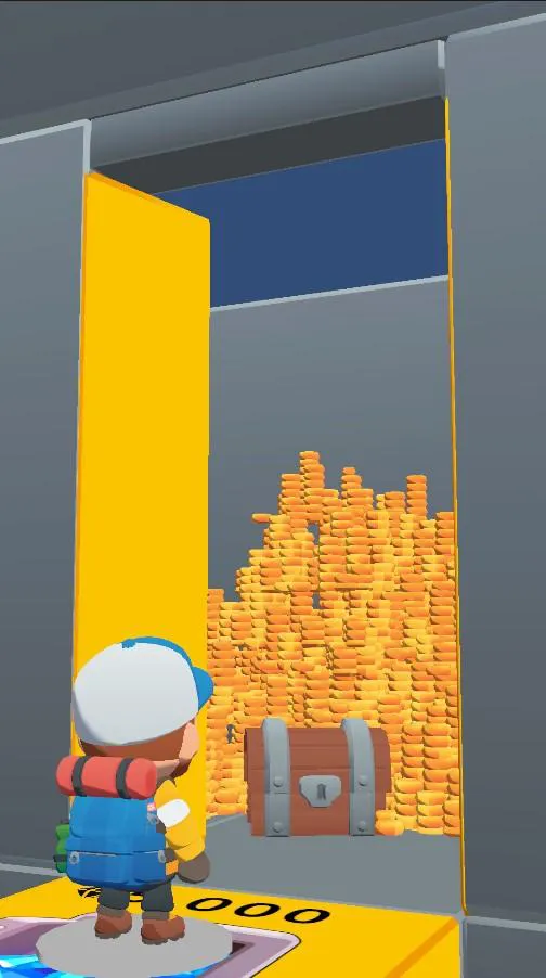 Prototype: reaching the Temple Vault